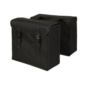 Dobbelt cykeltaske Greenlands 34 liter 37 x 33 x 14cm (2x) - sort