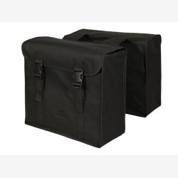 Dobbelt cykeltaske Greenlands 34 liter 37 x 33 x 14cm (2x) - sort