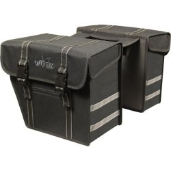 Dobbelt cykeltaske Greenlands Black Line Dobbelt 40 liter 36 x 32 x 18 cm (2x) - sort