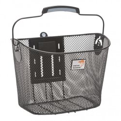 Cykelkurv New Looxs Toscane Smartlock 19 liters 34 x 25 x 25 cm - black