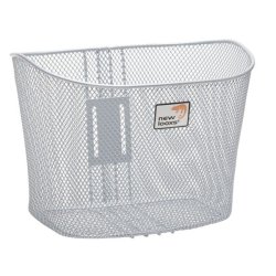New Looxs cykelkurv Toscane fast 19L s�lv 34x25x25cm