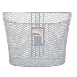 New Looxs cykelkurv Toscane fast 19L s�lv 34x25x25cm