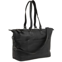 Cykeltaske New Looxs Verla 34 x 18 x 44cm 21 liter - luksuslder - sort