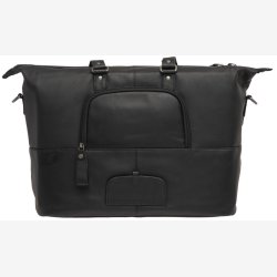 Cykeltaske New Looxs Verla 34 x 18 x 44cm 21 liter - luksuslder - sort