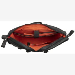 Cykeltaske New Looxs Verla 34 x 18 x 44cm 21 liter - luksuslder - sort