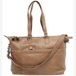 Cykeltaske New Looxs Verla 34 x 18 x 44cm 21 liter - luksus leather - Cognac brun