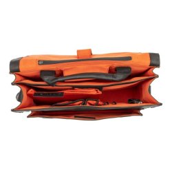 New Looxs laptop cykeltaske Fellini i lder sort 19L 15 tommer