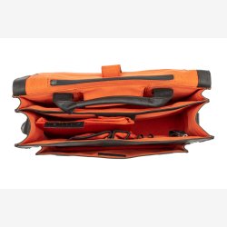 Cykeltaske New Looxs Fellini 18 liters 40 x 15 x 32 cm - made of luxury leather - black