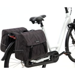 New Looxs cykeltaske dobbelt Joli Alma sort 37L