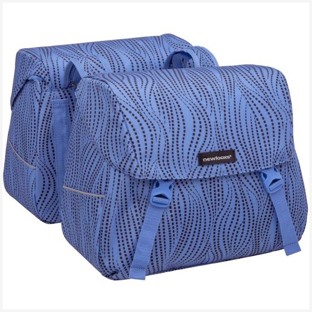 Dobbelt cykeltaske New Looxs Joli Alma 37 liter - 38 x 18 x 30 cm (2x) - bl