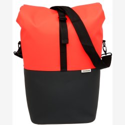 Cykeltaske med PC rum New Looxs Nyborg 17 liter 30 x 17 x 37 cm - rd/sort