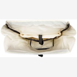 Cykeltaske med PC rum New Looxs Nyborg 17 liter 30 x 17 x 37 cm - lysegr/sort