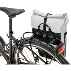 New Looxs cykeltaske single Nyborg lysegr/sort 17L