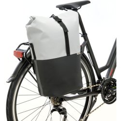 New Looxs cykeltaske single Nyborg lysegr/sort 17L