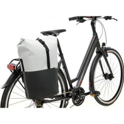 New Looxs cykeltaske single Nyborg lysegr/sort 17L