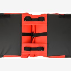 Dobbelt cykeltaske New Looxs Nyborg 34 liter - 30 x 17 x 37cm (x2) - rd/sort