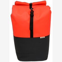 Dobbelt cykeltaske New Looxs Nyborg MIK 34 liter - 30 x 17 x 37cm (x2) - rd/sort