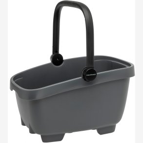 Recycled (hunde)cykelkurv New Looxs Clipper Racktime 2,0 - 28 liter 49 x 37 x 29 cm - antracit