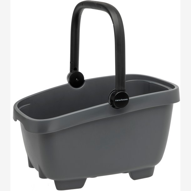 Recycled (hunde)cykelkurv New Looxs Clipper Racktime 2,0 - 28 liter 49 x 37 x 29 cm - antracit
