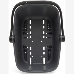 Recycled (hunde)cykelkurv New Looxs Clipper MIK - 28 liter 49 x 37 x 29 cm - antracit