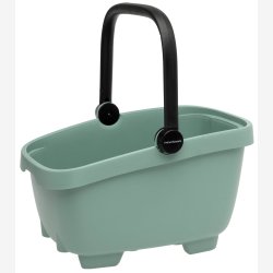 Cykelkurv af genanvendt plast New Looxs Clipper - 28 liter 49 x 37 x 29 cm - grn