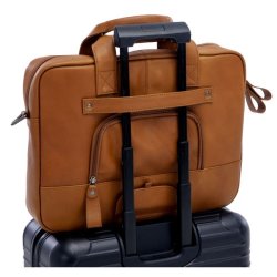 New Looxs brbar cykeltaske Luko i lder cognac 7,5L 15"