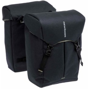 Dobbelt cykeltaske New Looxs Sports 40 liter 32 x 18 x 40 cm (2x) - sort