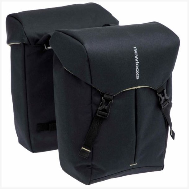 Dobbelt cykeltaske New Looxs Sports 40 liter 32 x 18 x 40 cm (2x) - sort