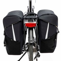Dobbelt cykeltaske New Looxs Sports 40 liter 32 x 18 x 40 cm (2x) - sort