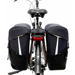 Dobbelt cykeltaske New Looxs Sports MIK 40 liter 32 x 18 x 40 cm (2x) - sort