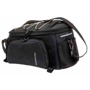 New Looxs bagagebrer cykeltaske Sports Trunkbag sort Racktime 31L