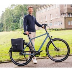 New Looxs cykeltaske dobbelt Tulum sort 32L