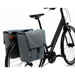 New Looxs cykeltaske dobbelt Tulum gr grn 32L