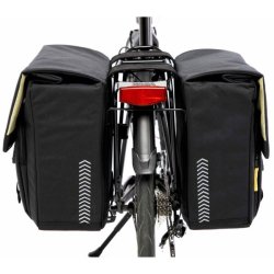 New Looxs cykeltaske dobbelt Tulum gr grn 32L