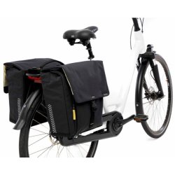 New Looxs cykeltaske dobbelt Tulum sort MIK 32L