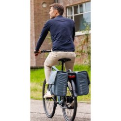 New Looxs cykeltaske dobbelt Tulum grgrn MIK 32L