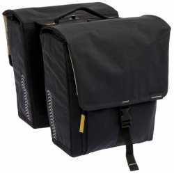 New Looxs cykeltaske dobbelt Tulum aftagelig sort 32L