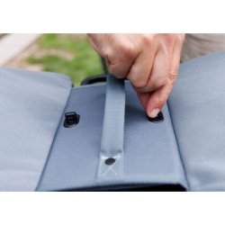 New Looxs cykeltaske dobbelt Tulum aftagelig sort 32L