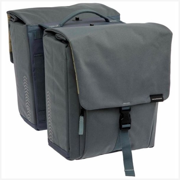 New Looxs cykeltaske dobbelt Tulum aftagelig grgrn 32L
