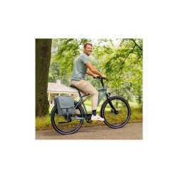 New Looxs cykeltaske dobbelt Tulum aftagelig grgrn 32L