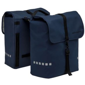 Dobbelt cykeltaske New Looxs Odense MIK 39 liter 34 x 16 x 38 cm (2x) - mrkebl