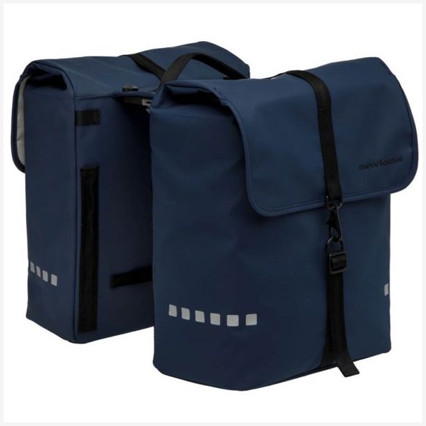 Dobbelt cykeltaske New Looxs Odense MIK 39 liter 34 x 16 x 38 cm (2x) - mrkebl