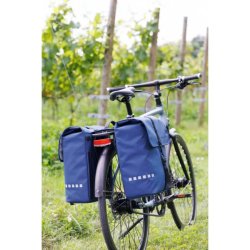 Dobbelt cykeltaske New Looxs Odense MIK 39 liter 34 x 16 x 38 cm (2x) - mrkebl