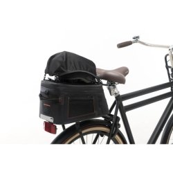 Bagagebrer cykeltaske New Looxs Varo Trunkbag MIK 15 liter 36 x 24 x 20 cm - sort