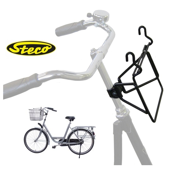 BASKET HOLDER STECO MINI BLACK