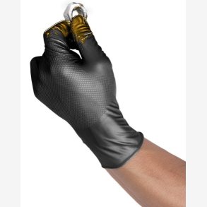 Handsker GRIPP-IT Nitrile XXL - box of 50 pieces - black
