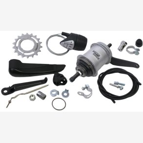 Gear hub 3 speed Sturmey Archer AWC coaster Bremse - complete with adjuster