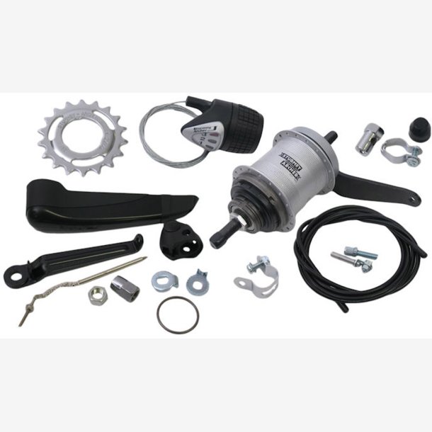Gear hub 3 speed Sturmey Archer AWC coaster Bremse - complete with adjuster