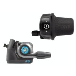 Drejegearskifter 5-speed Sunrace med clickbox, der passer til SRAM S5