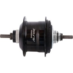 Bagnav 11 speed Shimano Alfine SG-S7001 til skivebremse - 36 huller - sort